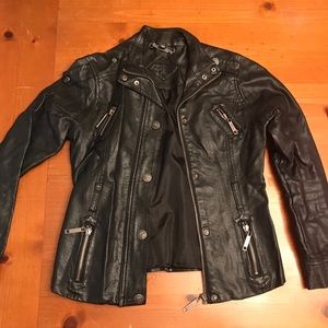 Girls leather jacket